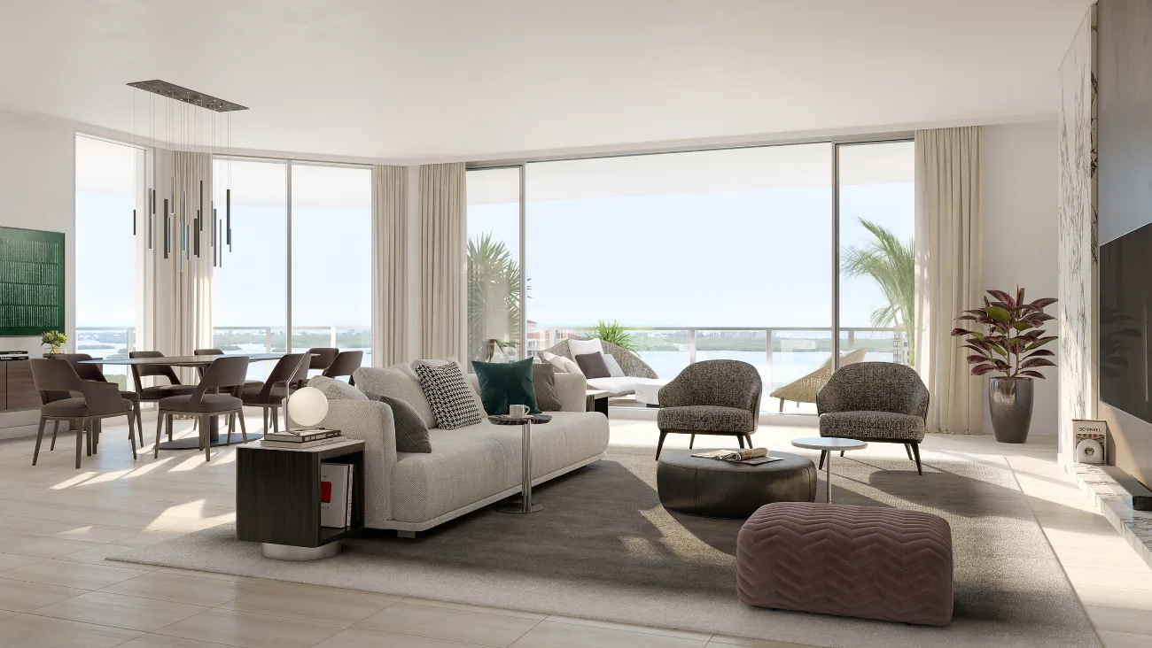 Grand salon interior at Infinity